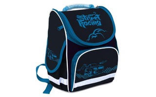 Рюкзак "SchoolФормат.Спортивная машина" 38*28*16см жесткий каркас РЮКЖК-ТЧК