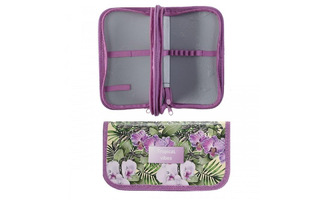 Пенал 2 отд ПО-09 "Тропические орхидеи" большой 190*105