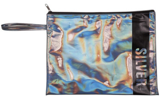 Папка для тетрадей А4 "DeVente.SILVER" 1отд молния иск. кожа хамелеон 3072061