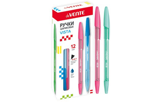 Ручка шариковая "deVente.Vista" синяя 0,7мм 5073671