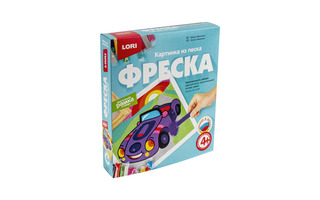 Набор для творчества "Картина из песка.Машинка" с рамкой Кп-058