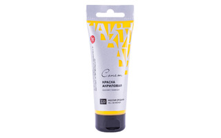 Краски  акрил "Сонет.Желтая средняя" 75мл 28109220