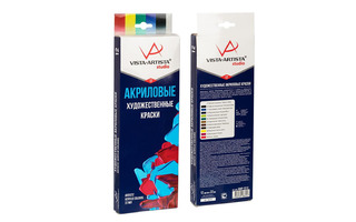 Краски  акрил 12цв "Vista-Artista" 22мл VAAP-2212