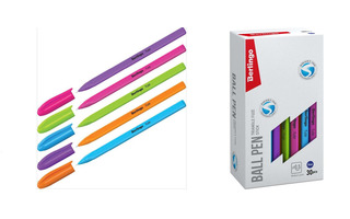 Ручка шариковая "Berlingo.Triangle Fuze Stick" синяя 0,5мм CBp_05218