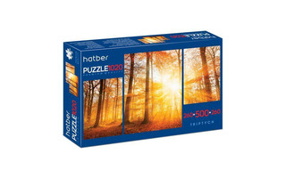 Пазлы Хатбер 1020эл 3в1 "Premium.В тишине природы" 260+500+260эл Т1020ПЗ2_18703