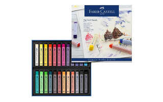 Пастель худож 24цв "Faber-Castell.Soft pastels" 128324