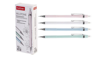 Автокарандаш "Mildtone" с ластиком 0,5мм MP_060844 Хатбер