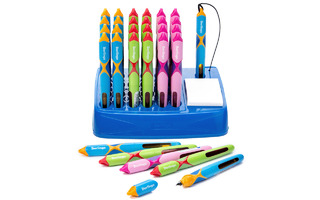 Ручка перьевая "Berlingo.Hybrid" синяя+ручка-тестер с блокнотом CFp_00003