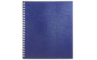 Тетрадь 48 л "Бумвинил.Metallic" синяя гребень 48Т5бвВ1гр(541) 063469 Хатбер