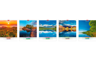 Тетрадь 48 л "Пейзажи" линия 48Т5В2 012930 Хатбер