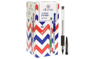 Ручка гелевая "deVente.Attomex" черная 0,5мм 5051307