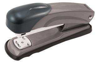 Степлер №24/6, 26/6 25л "deVente.Liquid Metal" металлический серый 4142333