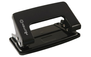 Дырокол  10л "deVente.Attomex" черный металл 4020303