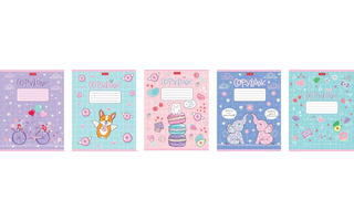 Тетрадь 24л "Замечтательно" клетка 24Т5В1 067733 Хатбер