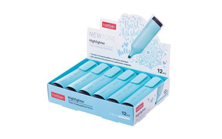 Текстовыделитель "Hatber.NEWtone PASTEL" бирюзовый HL_060874