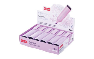 Текстовыделитель "Hatber.NEWtone PASTEL" сиреневый HL_060878