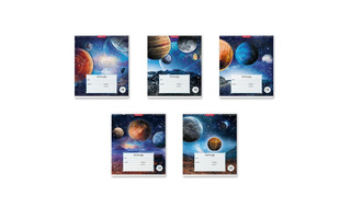 Тетрадь 18л "Космос" клетка 49201 ErichKrause