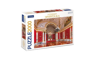 Пазлы Хатбер 2000эл "Государственный Эрмитаж.Малый Тронный зал" 2000ПЗ1ф_23882 фольга