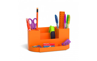 Органайзер "Erich Krause.Victoria.Neon Solid" 13 предметов оранжевый 53265