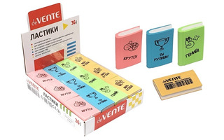 Ластик "deVente.Воok" прямоугольный 42*25*7мм  8030906