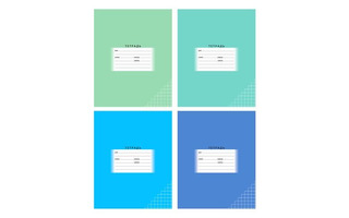 Тетрадь 24л "Школьная" клетка Т5ск24 7340 BG