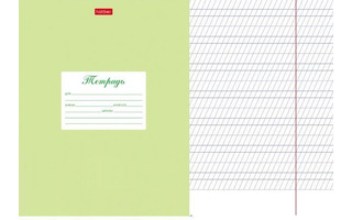 Тетрадь 12л "Пастель.Салатовая" частая косая с допол.горизон. 12Т5В6_05144 065338 Хатбер