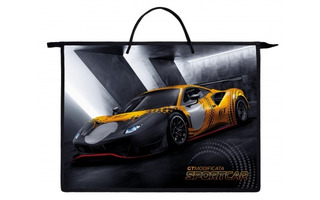 Папка для творчества А3 "Super Car" 1отд молния с ручками АМn_67081 Hatber