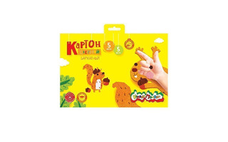 Картон бархатный А5  5л Каляка-Маляка КБКМ5-1