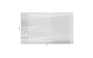 Обложка 230*380 для учебника универс. лип.край 80мкм 230.1 210990