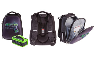 Рюкзак "Ergonomic Classic.Strike" 37*29*17см 2отд+термосумка NRk_60004 Hatber