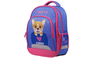 Рюкзак "Berlingo Flash.Pretty corgi" 37*28*16см 2отд эргон.спинка RU06404