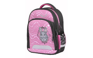 Рюкзак "Berlingo Flash.Sweet bunny" 37*28*15см 2отд эргон.спинка RU05301