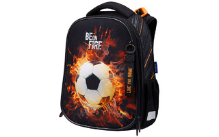 Рюкзак "Berlingo.Expert Max.Football" 37*28*16см 2отд эрг.спинка+дождевик RU06125