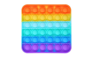 Игрушка "Антистресс POP-IT.Квадрат" 12,5*12,5см TZ 21810, 21824