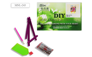 Мозаика алмазная "Принцесса" 10*15см частичная MNL 243