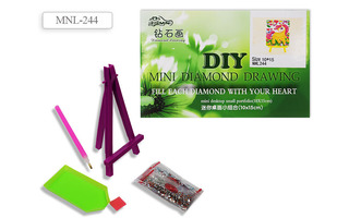 Мозаика алмазная "Единорог" 10*15см частичная MNL 244