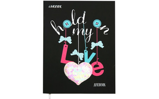 Дневник школьный 1-11 кл обложка твердая "deVente.Hold on my Love" иск.кожа 2021104