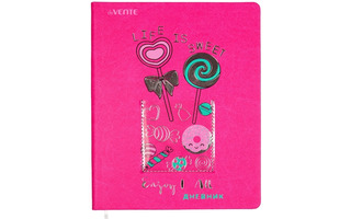 Дневник школьный 1-11 кл обложка твердая "deVente.Sweets" иск.кожа 2020187