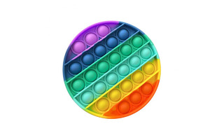 Игрушка "Антистресс POP-IT.Круг" d=12,5м TZ 21825