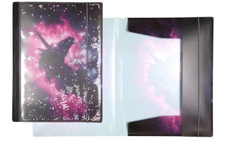 Папка на резинке "deVente.Dream.Unicorn" вертикальная А4 400мкм 3070100