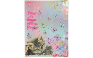 Папка с 2 кольцами 25мм 500мкм "deVente.Dream.Kitten" 3081101