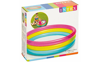 Надувной бассейн "Радуга" 86*25см 1-3лет И57104