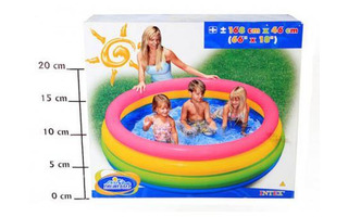 Надувной бассейн "Sunset glow" И56441 от 3лет