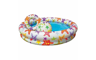 Надувной бассейн "Шарики.Fruity" 122*25см (мяч+круг) И59460 от 2лет