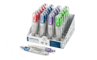 Циркуль "Globus" ассорти ЦЧП-40