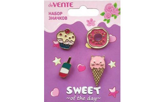 Набор значков "deVENTE.Sweet" (4шт) 8092107