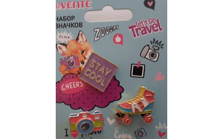 Набор значков "deVENTE.Click" (3шт) 8092100