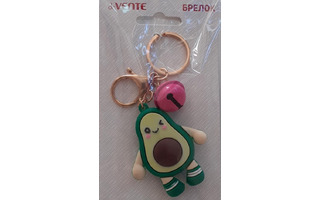 Брелок "deVENTE.Crazy avocado" резиновый 6см 9020003