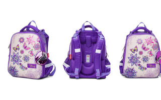 Рюкзак "Ergonomic.Happy butterfly" 37*29*17см 2 отд эргономичная спинка Hatber NRk_30001