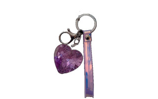 Брелок "deVENTE.Shining heart.Violet" акрил 5см 9020006